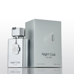 Apa de Parfum Night Club Silver by Fragrance World, Barbati, 100 ml